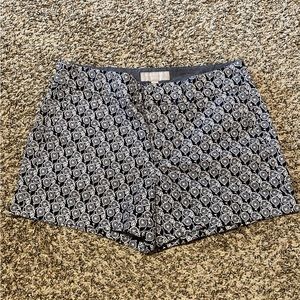 Banana Republic bike print shorts size 4